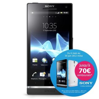 Sony Xperia S Noir   Achat / Vente SMARTPHONE Sony Xperia S Noir