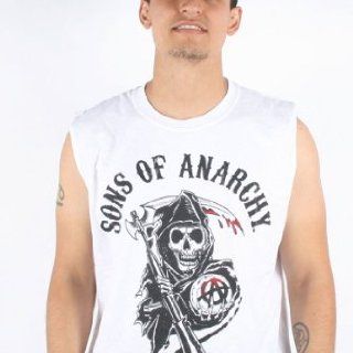 Sons of Anarchy     Männer SOA Muscle Tee / Tank Top in Weiß