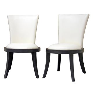 Neptune Off White Leather Modern Dining Chair (Set of 2) Today $289