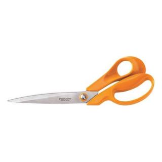 Fiskars 01 005439 Tailor Shears, Bent, 10 3/4 In, SS, Orange