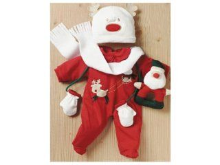 Götz Puppenkleidung Set Weihnachtsstrampler 42 46 cm 