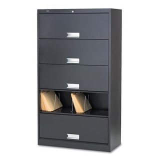 HON 600 Series Legal Size Shelf Files with Receding Doors