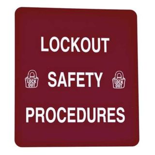 Prinzing LOSB1 Lockout Procedure Binder Red
