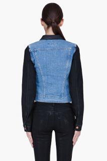 J Brand Coated Denim Bowie Jacket for women