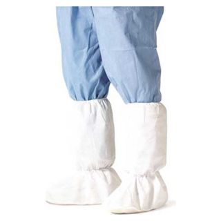 Dupont PE444SWHLG010000 BootCovers, Slip ResistSole, L, White, PK100