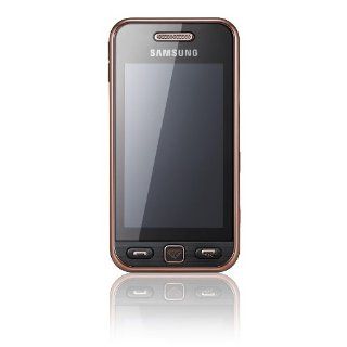Samsung Star S5230 Smartphone black gold Elektronik