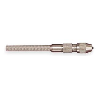 Starrett 240C Pin Vise, 0.045 0.135 In, Tapered Collet