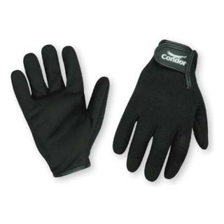Condor 2XRR5 Mechanics Gloves, Black, 2XL, PR