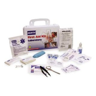 North By Honeywell 019750 0034L First Aid Kit, Laboratory, Serves 25