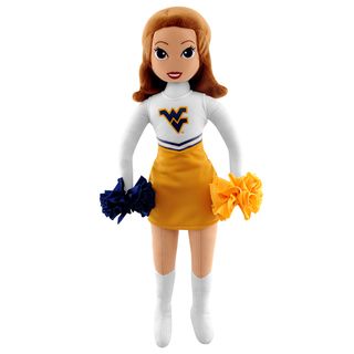 Bleacher Creatures West Virginia Mountaineers Plush Cheerleader Doll