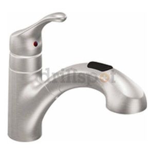 Moen Inc/Faucets 87316CSL Stainless Steel Single Kitchen Faucet