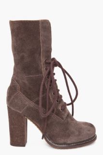 Moncler Suede Savoie Booties for women