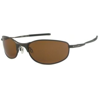 Oakley Mens Tightrope Polarized Rectangular Sunglasses