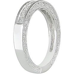 14k White Gold 1/2ct TDW Diamond Anniversary Ring (H I, I2 I3