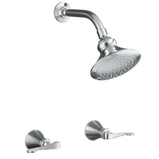 Kohler K 16214 4 CP Polished Chrome Revival Shower Faucet With Scroll
