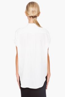 Acne Scallop Pleat Blouse for women