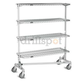 Irsg/Capsa Solutions NT 2460 24W x 63 1/2L x 70H 1000lb WLL 4 Shelf