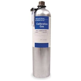Industrial Scientific 18102186 Calibration Gas Cylinder, 58L