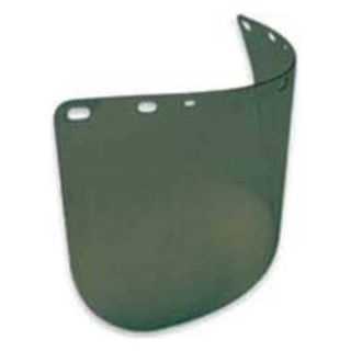 North By Honeywell A8154G Faceshield Visor, Polycarb, Grn, 8x15 1/2in