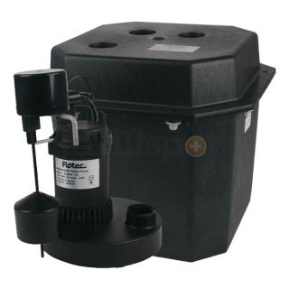 Flotec FP0S1800LTS 1/4 HP Submersible Sink Pump System