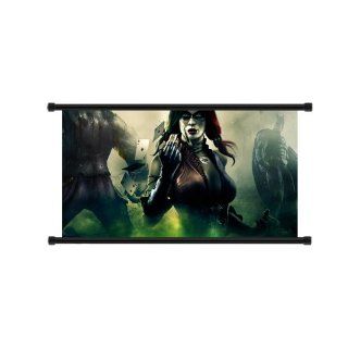 Injustice Gods Among Us Game Fabric Wall Scroll Poster