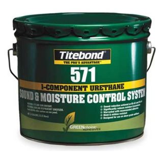 Titebond 8229 Floor Coating, Sound/Moisture, 3.5 Gal, Red