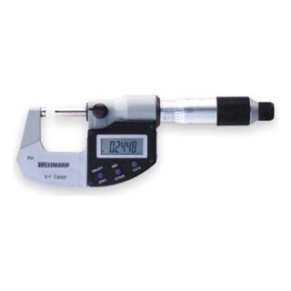 Westward 2YMZ8 Electronic Digital Micrometer, 1 In