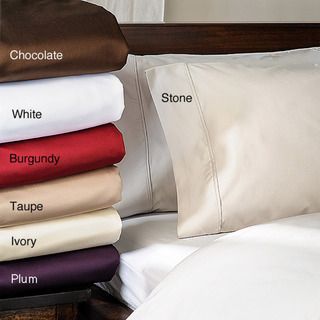 Solid Marrow Stitch 1500 Thread Count Cal King size Sheet Set