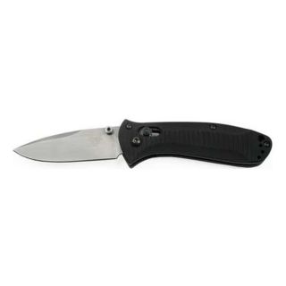 Benchmade 525 Folding Knife, Drop Point, 3 In L, Black