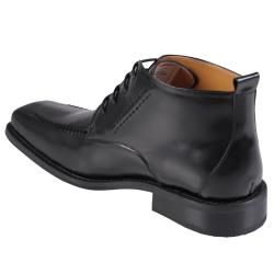 Oxford & Finch Mens Stitching Detail Leather Shoes