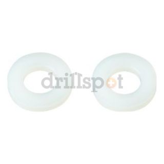 DrillSpot 1176060 #10 Nylon Flat Washer, Pack of 50 Be the first to