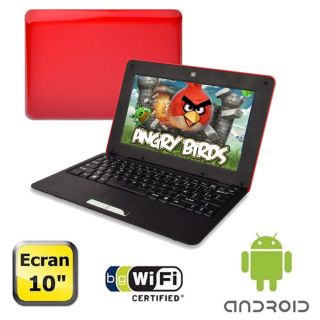 Dust Notebook Android 10 Rouge et noir   Achat / Vente NETBOOK Dust